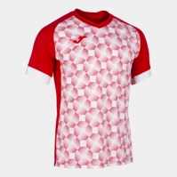 Camasa Supernova Iii Maneca Scurta T- Red White Joma