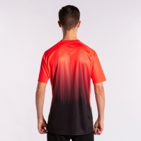 Camasa Tiger Iv Maneca Scurta T- Black Fluor Coral Joma