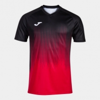 Camasa Tiger Iv Maneca Scurta T- Red Black Joma