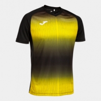 Camasa Tiger V Maneca Scurta T- Black Yellow Joma