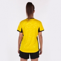 Camasa Toletum Ii T- Yellow-black S/s Joma