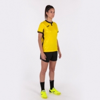 Camasa Toletum Ii T- Yellow-black S/s Joma