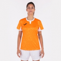 Camasa Toletum Ii T- Orange-white S/s Joma