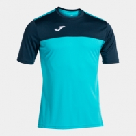 Camasa Winner Maneca Scurta T- Fluor Turquoise-navy Joma