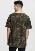 Tricou Camo Oversized Urban Classics