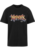 Tricou NY Graffiti Oversize Mister Tee