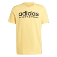 Camasa adidas Essentials Single Jersey Linear Embroidered Logo T- barbat