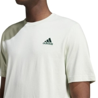 Camasa adidas Essentials Single Jersey Linear Embroidered Logo T- barbat