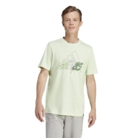 Camasa adidas Essentials Single Jersey Linear Embroidered Logo T- barbat