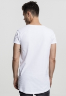 Tricou Long Shaped Side Zip Urban Classics