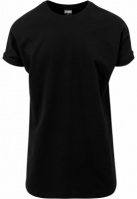 Tricou Long Shaped Turnup Urban Classics