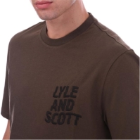 Lyle and Scott Lyle Rip Lg T-Shir Sn99