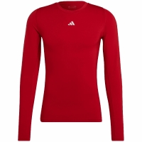 Tricou Koszulka meska adidas Techfit Aeroready Maneca Lunga czerwona HP0639