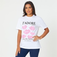 Tricou Be You JAdore Lip Slogan SS