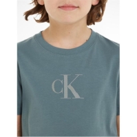 Blug Camasa Calvin Klein JERSEY RELAXED CK SS T- Calvin Klein Jeans