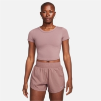 Nike One Fitted Dri-FIT Short-Sleeve Top dama