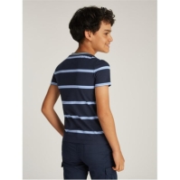 Tricou Tommy Hilfiger STRIPED REG SS