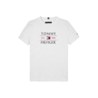 Tricou Tommy Hilfiger TOMMY FLAG HILFIGER REG SS