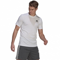 Tricou Koszulka meska adidas Aeroready Designed 2 Move Sport biala GR0517