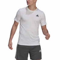 Tricou Koszulka meska adidas Aeroready Designed 2 Move Sport biala GR0517