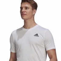 Tricou Koszulka meska adidas Aeroready Designed 2 Move Sport biala GR0517