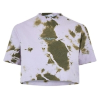 Camasa OFF WHITE Tie-Dye Cropped T-