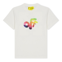 Camasa OFF WHITE Watercolour Maneca Scurta T- copil