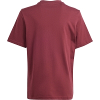 Tricou Tricou pentru copii adidas Table Folded Graphic burgundy IM8327