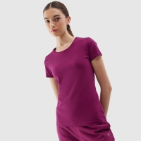 Tricou pentru femei 4F F1161 violet 4FWSS24TTSHF1161 51S