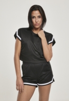 Tricou Short Extended Shoulder Stripes Mesh dama Urban Classics