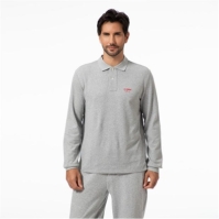 Lee Cooper C LS Polo Sn52