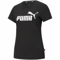 Tricou Koszulka damska Puma ESS Logo czarna 586774 01