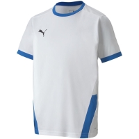 Camasa 's T- Puma teamGOAL 23 Jersey white and blue 704160 12 copil