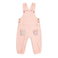 Camasa Hello World Rib Dungaree and T- bebelus fetita