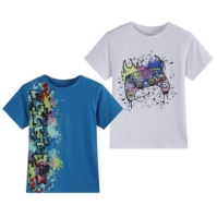 Tricou Studio Older 2 Pack Graffitti baietel