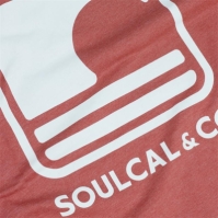 Camasa SoulCal Back Print Marl T-