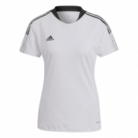 Koszulka damska adidas Tiro 21 Training Jersey biała GM7580