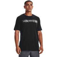 Camasa T- men's Under Armor Camo Chest Stripe SS black 1376830 001 Under Armour