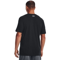 Camasa T- men's Under Armor Camo Chest Stripe SS black 1376830 001 Under Armour