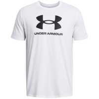 Camasa Men's T- Under Armor Sportstyle Logo white 1382911 100 Under Armour