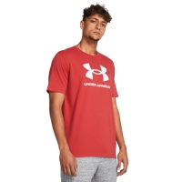 Camasa Under Armor Sportstyle Logo men's T- red 1382911 814 Under Armour