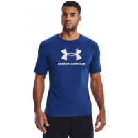 Camasa Under Armor Sportstyle Logo SS men's T- blue 1329590 471 Under Armour