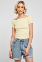 Tricou Off Shoulder Rib dama Urban Classics