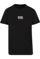 Tricou USA College Wording Patch Mister Tee