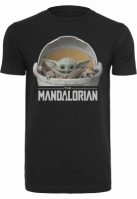 Tricou Yoda Mandalorian Logo bebelus Merchcode