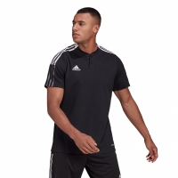 Camasa Men's adidas Tiro 21 Polo black GM7367