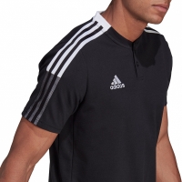 Camasa Men's adidas Tiro 21 Polo black GM7367