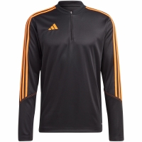 Bluza meska adidas Tiro 23 Club Training Top czarno-pomaranczowa HZ0182