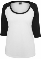 Tricou 3/4 Contrast Raglan dama Urban Classics