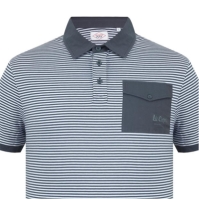 Lee Cooper Stripe Polo barbat